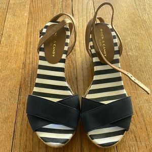 Rock & Candy by ZiGi size 7 nautical wedges.